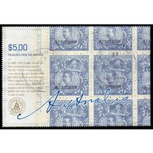 Australia 2005 Treasures From the Archives $5 Sheet Used