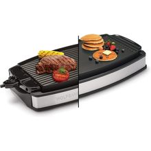Wolfgang Puck XL Reversible Grill Griddle, Oversized Removable Cooking Plate, No