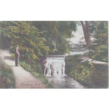 Sherborne Park Waterfall Portsmouth Hampshire Postcard (QHAM249)