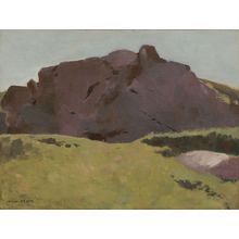 Odilon Redon - The Rocky Slope Poster Canvas Movie Film Print A0 A1 A2 A3 A4 A5