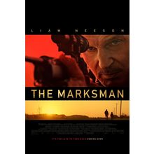 The Marksman 1 Poster Canvas Movie Film Print A0 A1 A2 A3 A4 A5 A6 Art Wall Deco