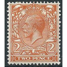 1924 SG421 2d Orange Mounted Mint..