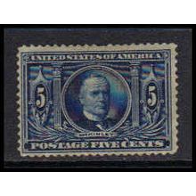 326 5c William McKinley Fine MNG K1527