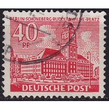 GERMANY BERLIN [1949] MiNr 0052 ( O/used ) Architektur