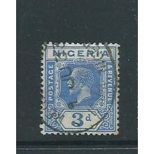 nigeria stamp george v sg23 sg 23 bright blue