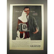 1961 Graflex Super Speed Graphic Camera Ad - To You