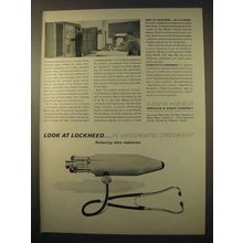 1963 Lockheed Missiles & Space Ad - Automatic Checkout