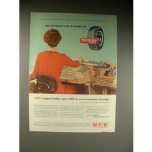 1963 NCR Compu-Tronic Computer Ad - Save Annually