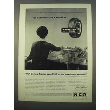 1963 NCR Compu-Tronic Ad - Mansfield Tire & Rubber