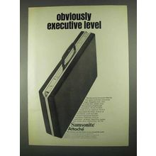 1967 Samsonite Commuter Attache Ad - Executive Level
