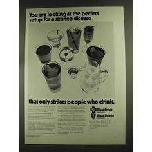 1972 Blue Cross Blue Shield Ad - A Strange Disease