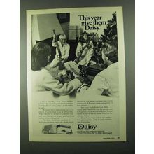 1974 Daisy BB Guns Ad - This Year Give Them Daisy
