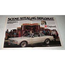 1979 Dodge Diplomat Ad - Scene Stealing Diplomat