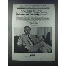 1981 CNA Insurance Ad - Don't Say No to new Ideas