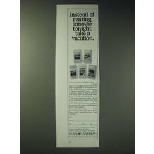 1989 Royal Caribbean Cruise Ad - Instead of renting a movie tonight