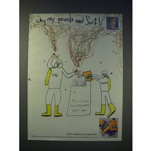 1989 Surf Detergent Ad - Why my parents need Surf!