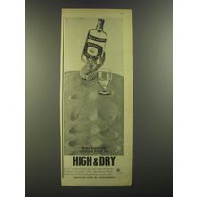 1964 Booth's High & Dry Gin Ad - Make tracks for London's driest Gin