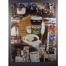 1964 Nescafe Blend 37 Continental Coffee Ad - Drink and enjoy it this side