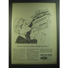 1969 The St. Paul Insurance Companies Ad - D'jever see one of these things