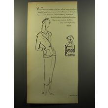 1950 Henri Bendel Young-Timers Spring Suit Ad - are faithful to the fact