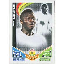 2010 Topps Match Attax World Cup Trading Card - Ghana, Sulley Muntari
