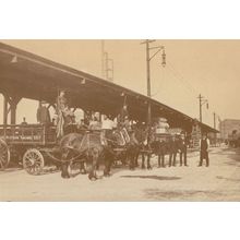 Great Eastern Railway Lambeth Carters in 1905 Railway Postcard