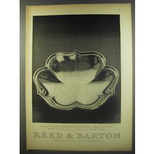 1956 Reed & Barton Fruit and Flower Centerpiece Advertisement