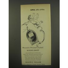1956 Bonwit Teller Private Label Scent-Shot Advertisement