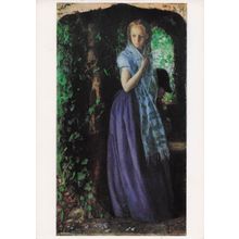Arthur Hughes April Love London Tate Gallery Painting Postcard