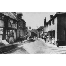Fairfield Cottage High Street Golden Square Petworth Sussex Postcard
