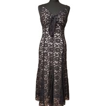 Nicholas Millinghton Black Lace Evening Dress 12 UK