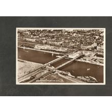 Postcard Lancashire Southport from the air