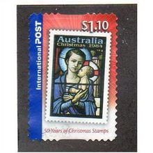 AUS 2007 $1.10 (S/A) 'CHRISTMAS' FINE USED (EBID2910)