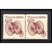 2126 6c Tricycle Very Fine MNH Dry Gum CNP Left 1 PA0677