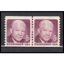 1402 8c Dwight Eisenhower Fine MNH CLP CA0099