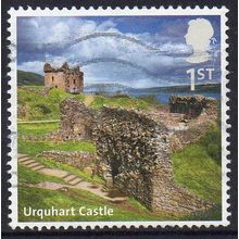 GB 2012 UK A-Z - Urquart Castle 1st Used
