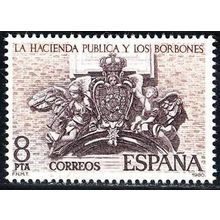 España. 1980. Mi # 2465. Hacienda Pública y los Borbones. Treasury and Bourbons