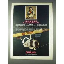 1972 Daiwa 2500 Skirted Spinning Reel Ad - Mini-Skirted