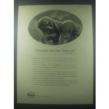 1954 Esso Oil Ad - Thoughts are free from toll