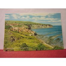 ROBIN HOOD'S BAY & NESS POINT, YORKSHIRE unused postcard by J. Salmon /