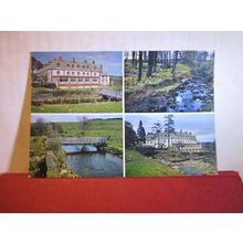 multiview SHAP WELLS HOTEL, WESTMORLAND unused vintage postcard J.Arthur Dixon =