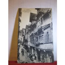 LA RUE AUX FEVRES, LISIEUX, FRANCE unused antique postcard =