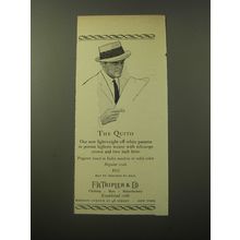 1960 F.R. Tripler & Co. Hats Advertisement - The Quito