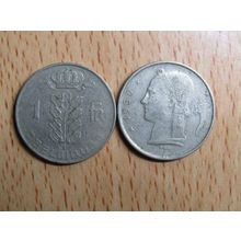Belgium 1950 1 Franc Belgique (French Text) Coin