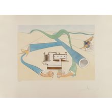 Salvador Dalí Homage à Leonardo da Vinci 1975 Picture 2 Poster Canvas Movie Film