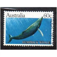 AUS 1982 60c 'HUMPBACK WHALE' FINE USED (EBID28-909)