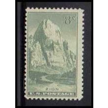 747 8c Zion Park Barely Clears MNH Z1563