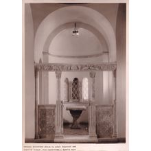 Byzantine Museum Athens Church Interior Real Photo Postcard