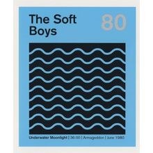 The Soft Boys Underwater Moonlight New Wave 1980 LP Postcard