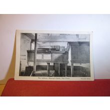 THE GALLERIES, MINSTEAD CHURCH, NEW FOREST HAMPSHIRE unused vintage postcard =